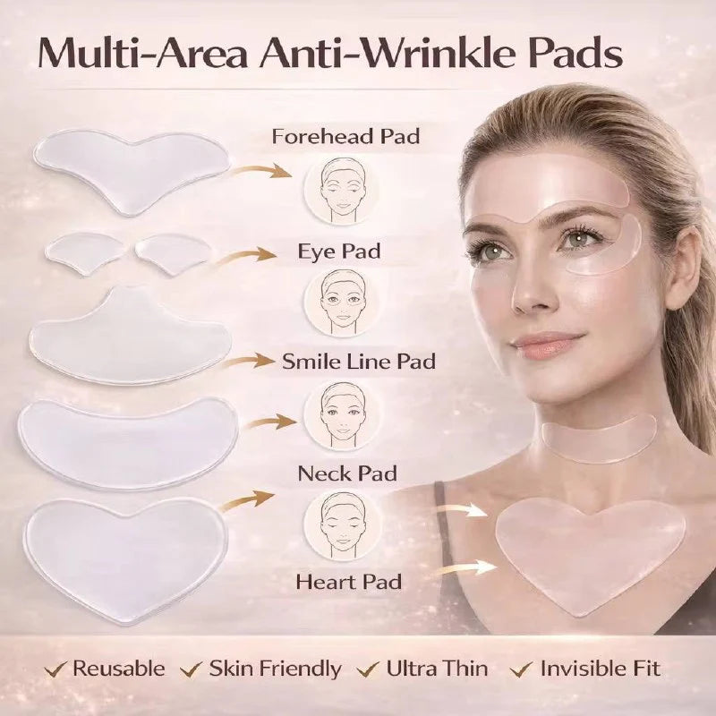 Silkpad — Patchs anti-rides silicone réutilisables